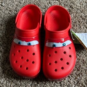 Lightning McQueen adult crocs